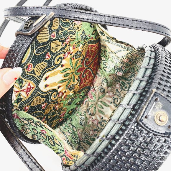 Amerii Boho Rattan Round Crossbody - Picture 4 of 9